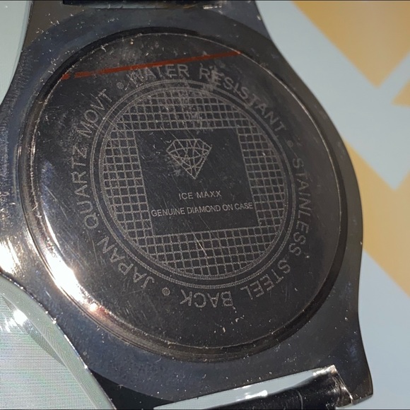 Real diamond men Watch 1/10 ct natural diamond best gift for men all occasions - Picture 3 of 4